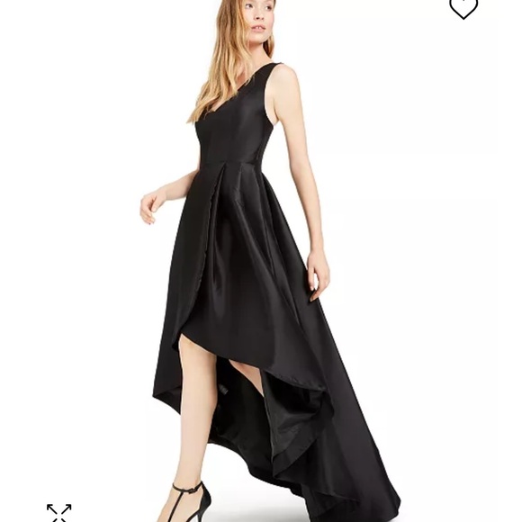 Calvin Klein high low A line gown - Picture 6 of 9